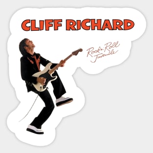 Cliff Richard Rock Juvenile Album Cover Sticker